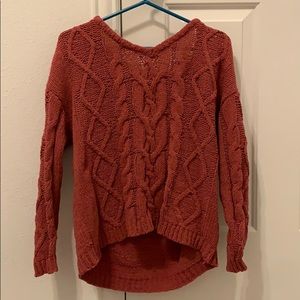 a cute light sweater to wear on those chilly days